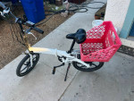 Ebike, folding, works great, young battery with reciept