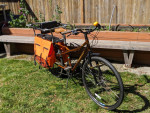 Kona Ute longtail with kid-friendly accessories