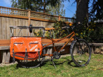 Kona Ute longtail with kid-friendly accessories