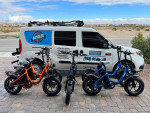 Q Bear 500 Watt Step Thur Folding Electric Bikes Frwe Delivery