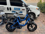 Q Bear 500 Watt Step Thur Folding Electric Bikes Frwe Delivery