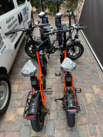 Q Bear 500 Watt Step Thur Folding Electric Bikes Frwe Delivery