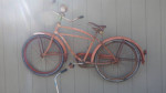 antique skip tooth boys bike to restore