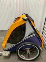 Double Thule Chariot Cabriolet Bike Trailer