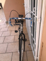 Woman road bike