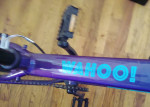 LIKE NEW ! Purple Trek Wahoo hybrid bike with basket and bell