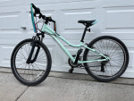 Kids Trek Precaliber Mountain Bike - 24 inch - 21 speed - Mint Green