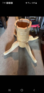 Maple table with chairs
