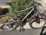 Santa Cruz Superlight mountain bike, Fox shocks. Made in USA. Size L.