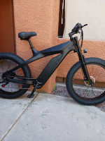 New Carbon fiber fat tire 1000w e bike. Fast electric bike