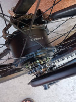 New Carbon fiber fat tire 1000w e bike. Fast electric bike