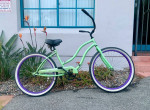 Micargi Touch Single Speed Beach Cruiser Bike Bicycle Green