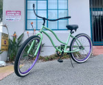 Micargi Touch Single Speed Beach Cruiser Bike Bicycle Green