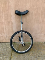 Vintage Torker Unistar CX Unicycle Single 20” Wheel Bike Chrome Frame