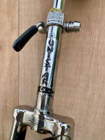 Vintage Torker Unistar CX Unicycle Single 20” Wheel Bike Chrome Frame