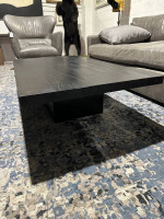 Restoration Hardware RECLAIMED OAK PLINTH COFFEE TABLE