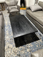 Restoration Hardware RECLAIMED OAK PLINTH COFFEE TABLE