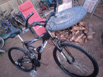 CUSTOMIZED 3 COATS GLOSS BLACK HYPER HAVOC 26-IN 21 SPEED ALUMINUM FU
