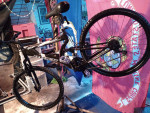 CUSTOMIZED 3 COATS GLOSS BLACK HYPER HAVOC 26-IN 21 SPEED ALUMINUM FU
