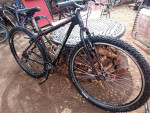 29 IN REDLINE D440 8-SPEED HEAVY DUTY ALL SEASON TRAIL BIKE, FAT TIRES