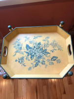 Table with removable tray