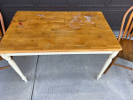Solid Wood Kitchen Dining Table 2 Chairs
