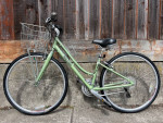 Raleigh Detour 4.5 commuter bike (Lime green)