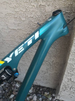 Yeti SB130 Full Suspension Mountain Bike Turq Frame, Large
