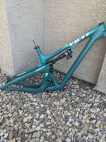 Yeti SB130 Full Suspension Mountain Bike Turq Frame, Large