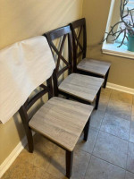 DINING TABLE WITH 4 CHAIRS