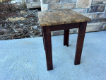 Solid Wood Accent Table