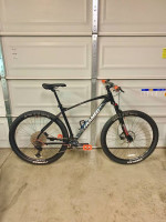 New Custom Built Trail 29er Mtb tubeless air fork