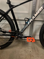 New Custom Built Trail 29er Mtb tubeless air fork