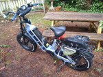 Electric "Blue Bomber" Fast, All Terrain Cruiser with dual Batteries