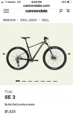 Cannondale trail se 3