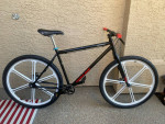 Redline Monocog Big BMX Cruiser Wheelie 29” Bike Disc Brakes