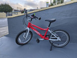 Woom 3 bike with 16 inch wheels