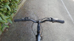 black infiniti gravel bike disc brakes / commuter 5'7"-6'