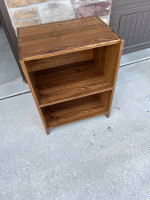 Wood 3 Shelf Stand Shelf Table