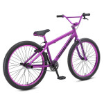 NEW 2024 SE Blocks Flyer 26 Matte Purple Single Speed Big BMX Bike