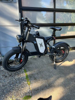 Ebike with long range and fat tires