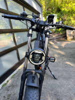 Ebike with long range and fat tires