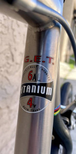 Vintage Litespeed Ultimate 9-Speed Titanium Road Bike Large - 57cm
