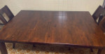 Wooded Dining Table Set