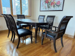 Dining table and chairs