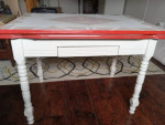 Vintage Porcelain Kitchen Table
