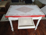 Vintage Porcelain Kitchen Table