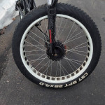 fat tire electric bike AWD full suspension foldable