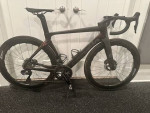 2022 Cervelo S5 54cm Road Bicycle 12 Dura-Ace Zipp 454 Wheel 200 Miles