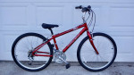TREK Navigator 200 Mens Small Aluminum Cherry Red Metallic